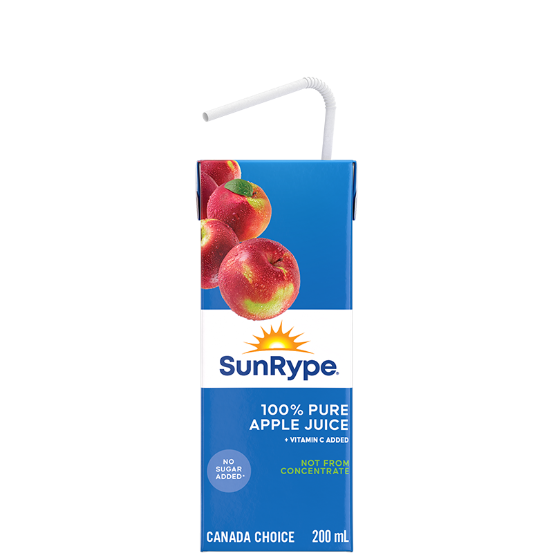 SunRype Not from Concentrate APPLE JUICE NOT FROM CONCENTRATE Tetra 200mL